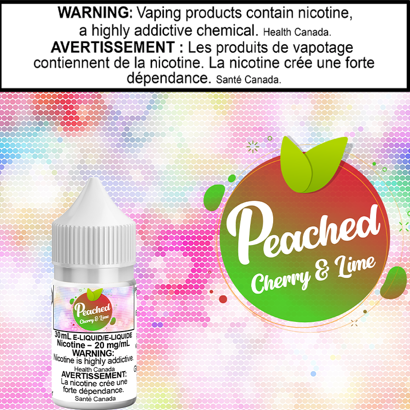 Peached - Cherry Lime 30ml Salt