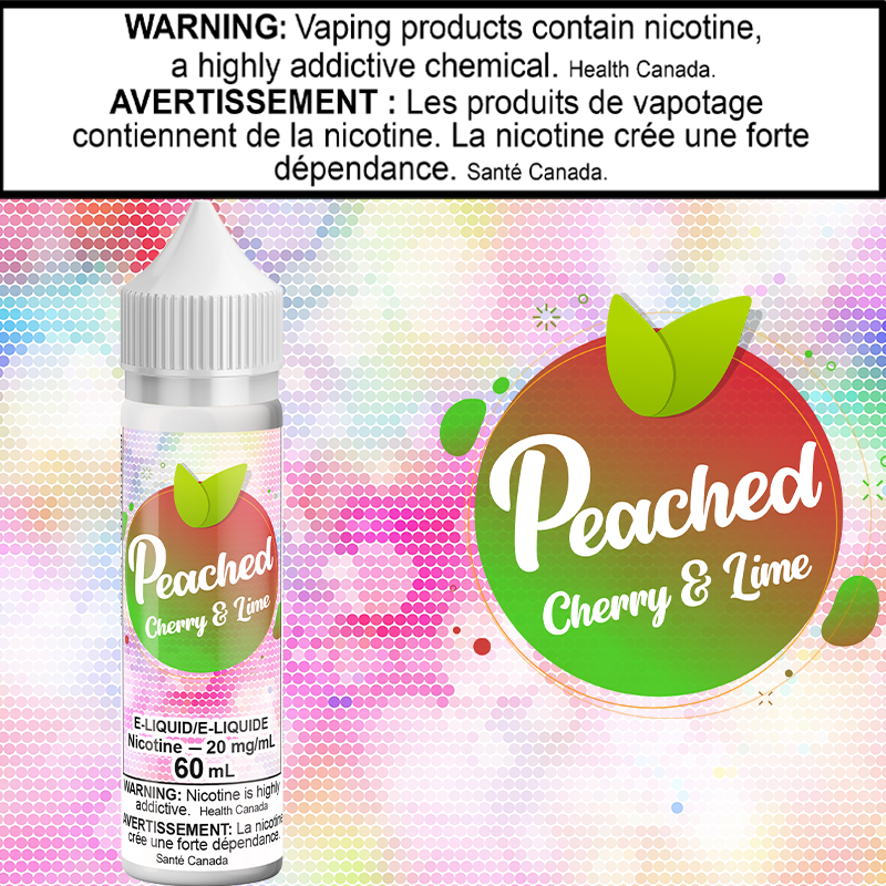 Peached - Cherry Lime 60ml Salt