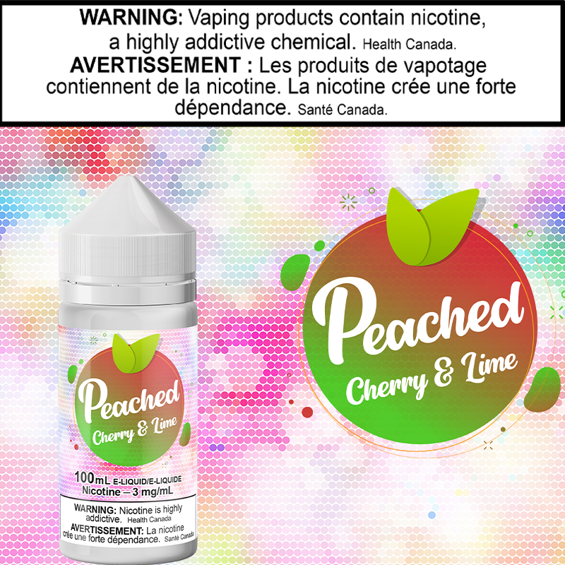 Peached - Cherry Lime 100ml