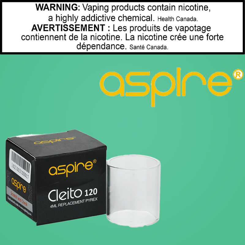 Aspire - Cleito 120 Replacement Glass