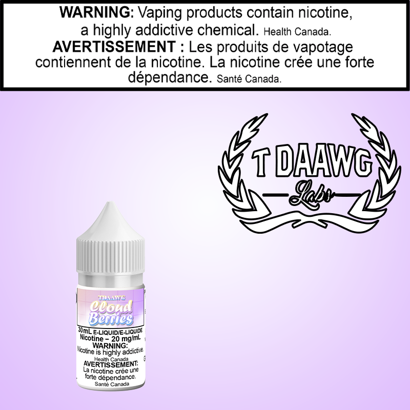 T Daawg - Cloud Berries 30ml Salt