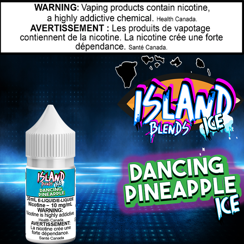 Island Blends - Dancing Pineapple Iced 30ml Salt