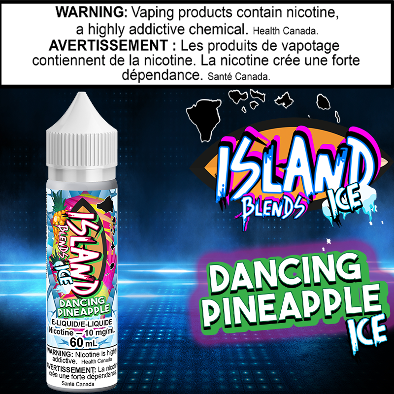 Island Blends - Dancing Pineapple Iced 60ml Salt