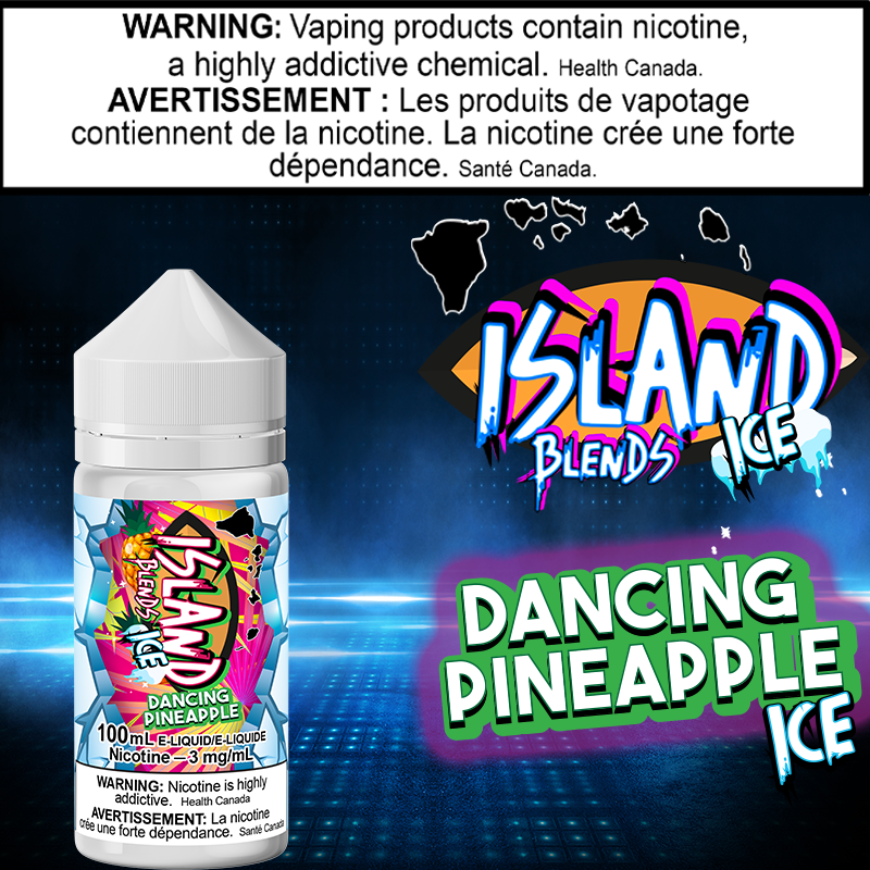 Island Blends - Dancing Pineapple Iced 100ml