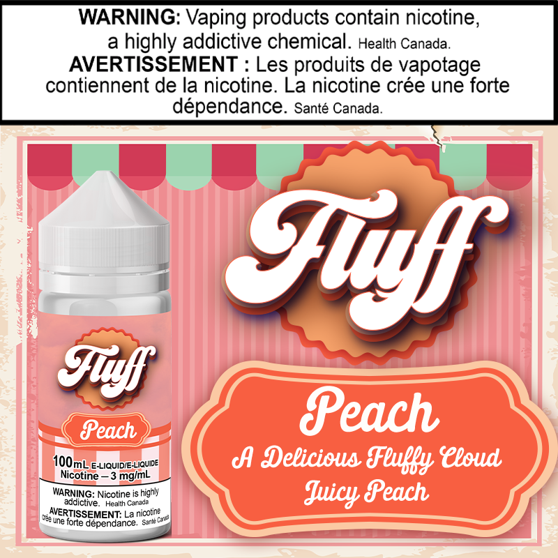 Fluff - Peach 100ml