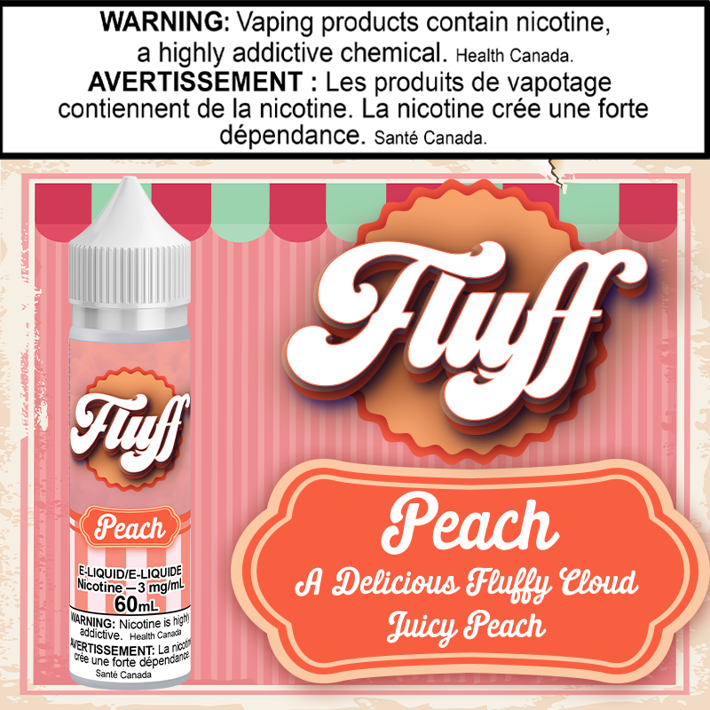 Fluff - Peach 60ml