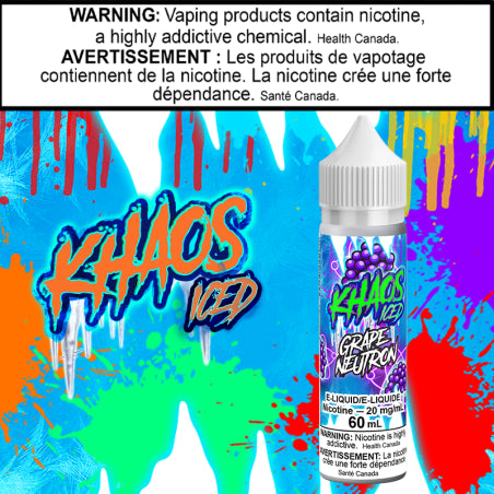 Khaos - Grape Neutron Iced 60ml Salt