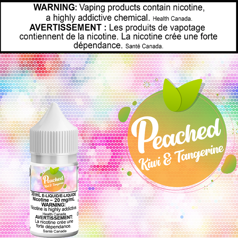 Peached - Kiwi Tangerine - 30ml Salt