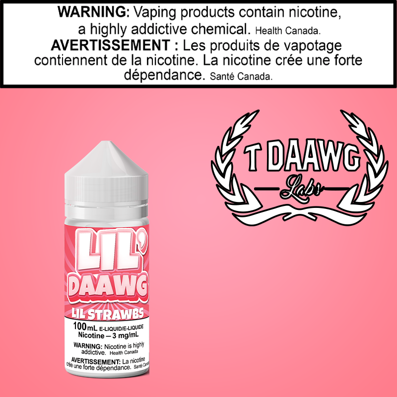 T Daawg - Lil Strawbs 100ml