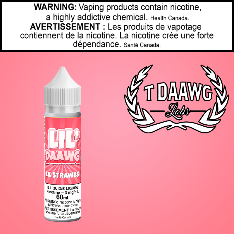 T Daawg - Lil Strawbs 60ml