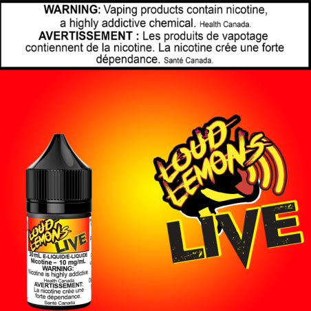 Loud Lemons - Live 30ml Salt