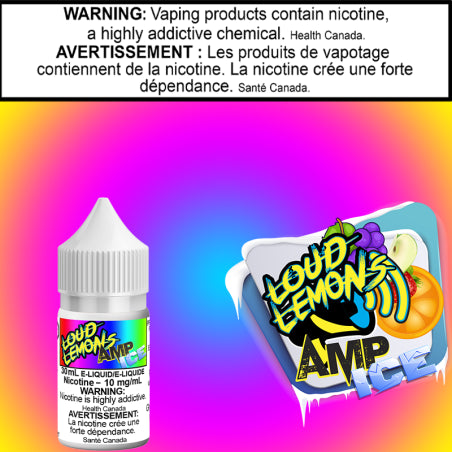 Loud Lemons - Amp ICED 30ml Salt