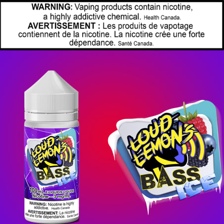 Loud Lemons - Bass Iced 100ml