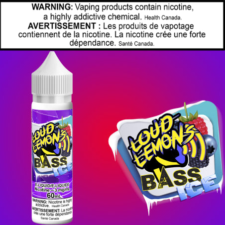 Loud Lemons - Bass Iced 60ml