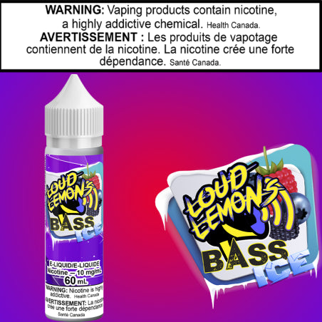 Loud Lemons - Bass Iced 60ml Salt