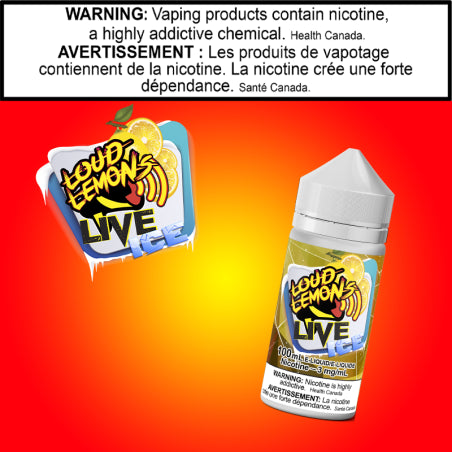 Loud Lemons Iced - Live 100ml