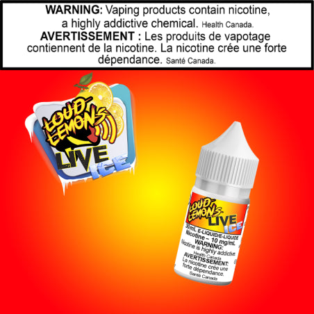 Loud Lemons Iced - Live 30ml Salt