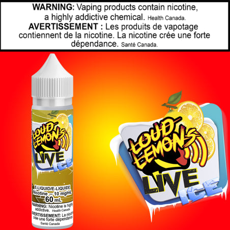 Loud Lemons Iced - Live 60ml Salt