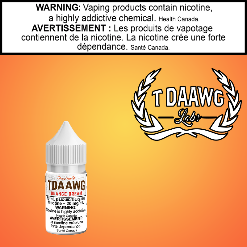 T Daawg - Orange Dreams 30ml Salt