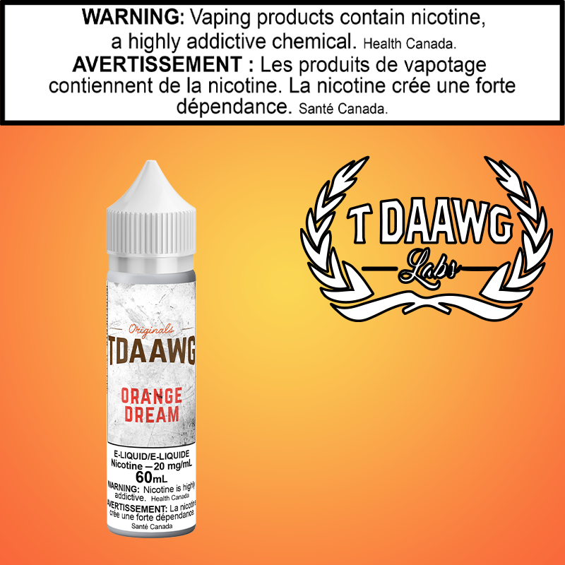 T Daawg - Orange Dreams 60ml Salt