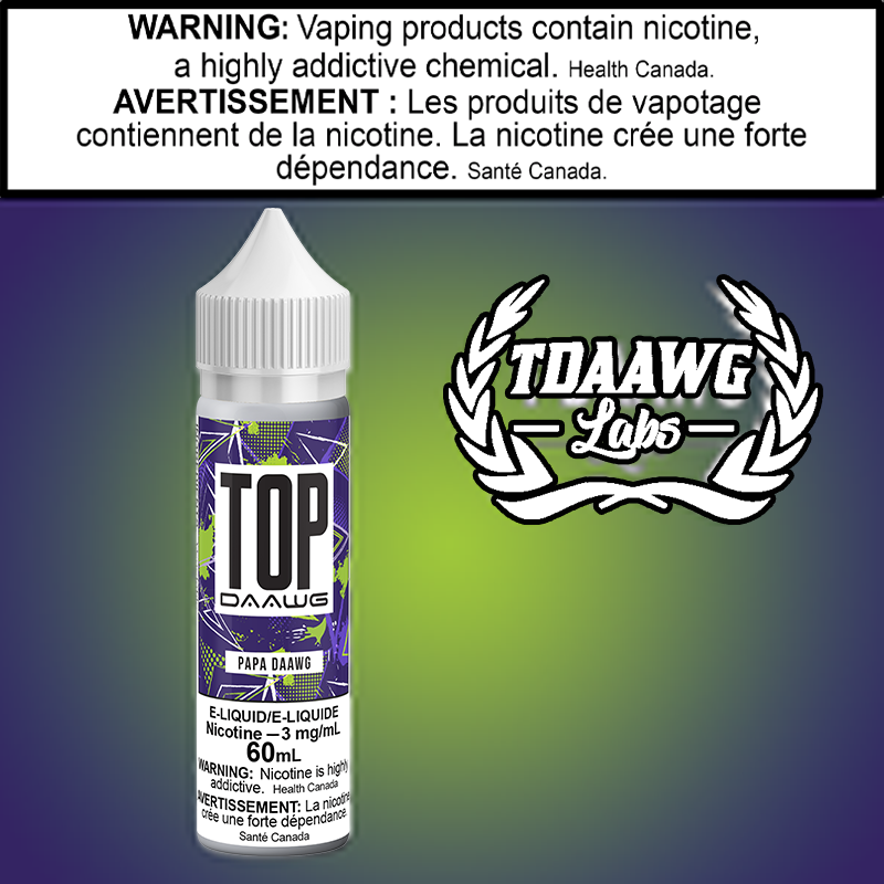 T Daawg - Top Daawg Papa Daawg - 60ml