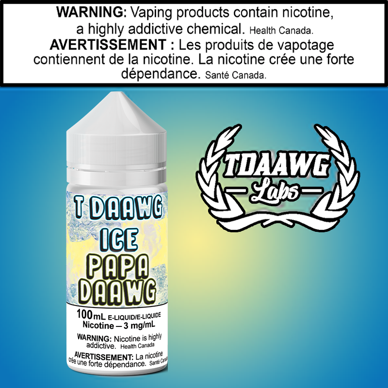 T Daawg Ice - Papa Daawg Iced - 100ml