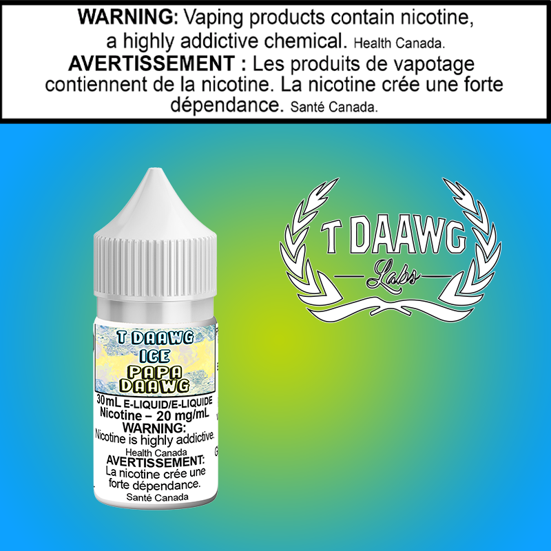 T Daawg Ice - Papa Daawg Iced 30ml Salt