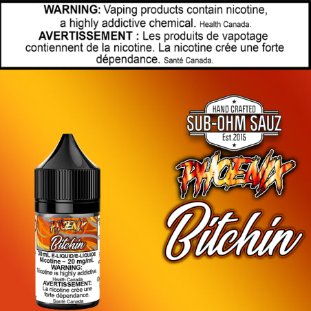 Phoenix - Bitchin By Sub Ohm Sauz 30ml Salt