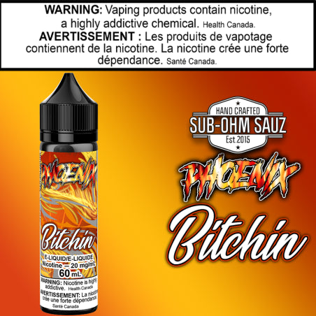 Phoenix - Bitchin By Sub Ohm Sauz 60ml Salt