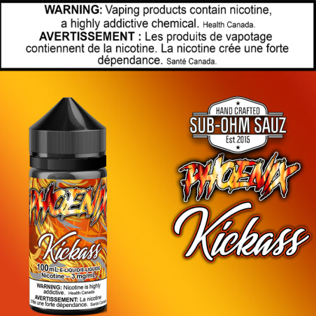 Phoenix - Kickass By Sub Ohm Sauz 100ml