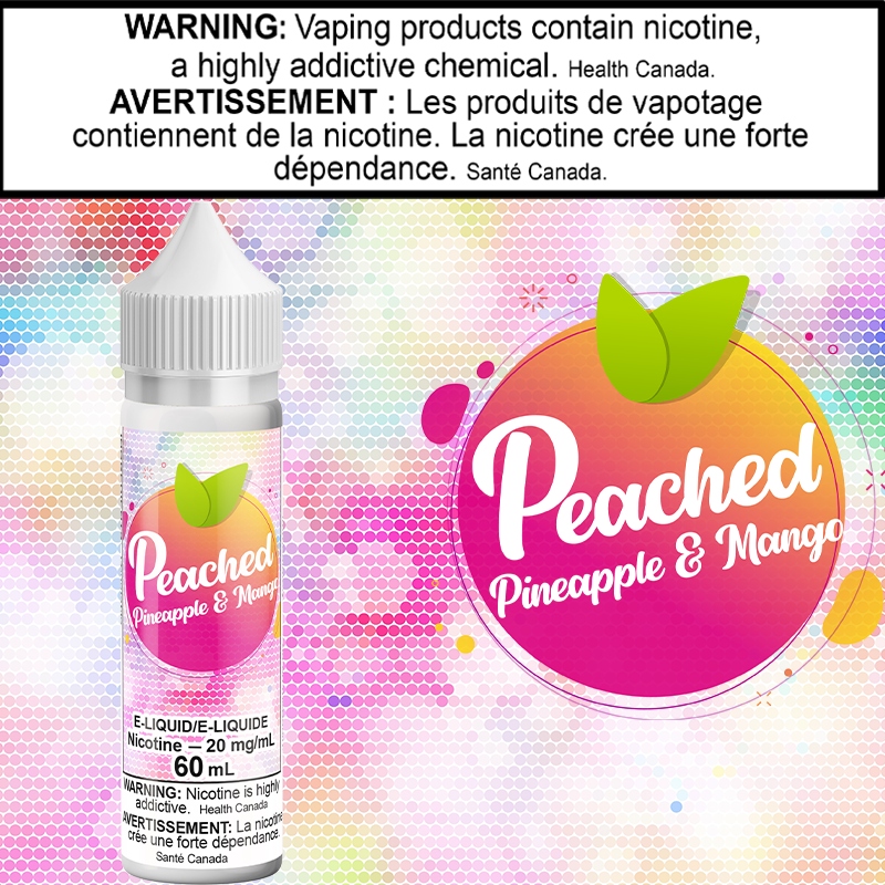 Peached - Pineapple Mango 60ml Salt