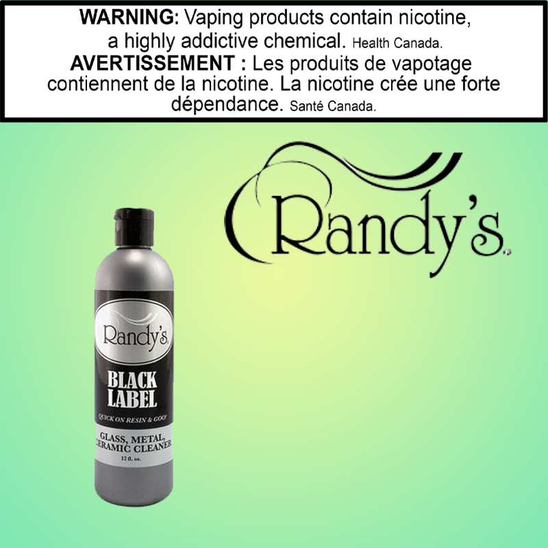 Randy's Black Label Cleaner 12oz Bottle