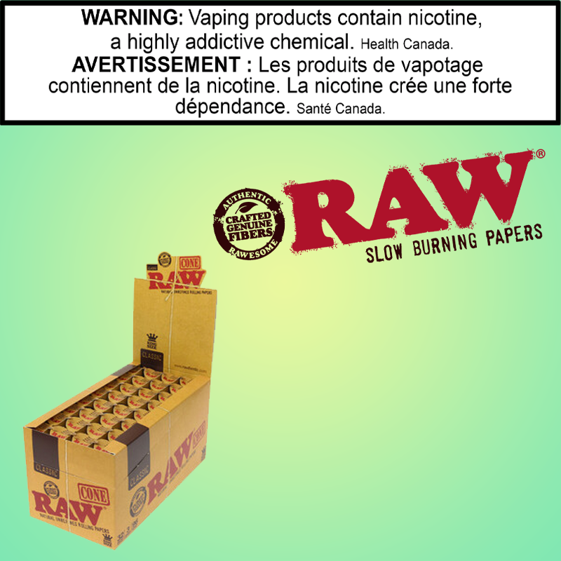 Raw - Cones (3pk)