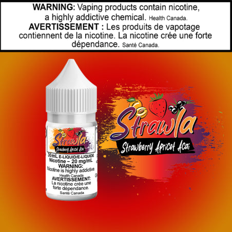 Strawla - Strawberry Apricot Acai 30ml Salt