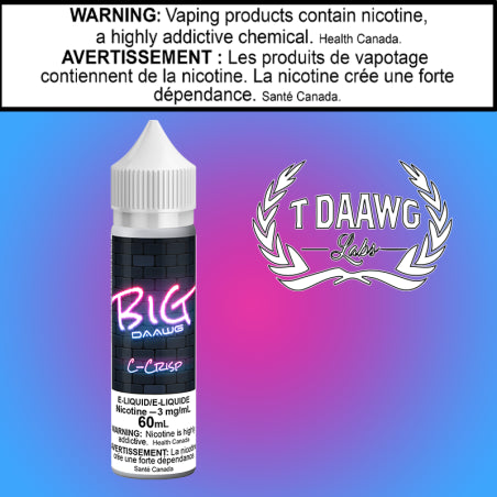 T Daawg - Big Daawg - C Crisp - 60ml