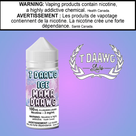 T Daawg Ice - Mama Daawg Iced 100ml