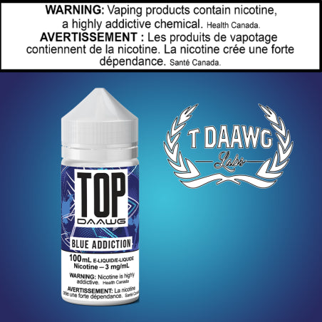 T Daawg - Blue Addiction 100ml