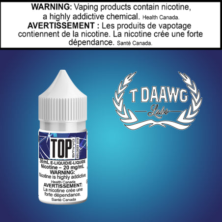 T Daawg - Blue Addiction 30ml Salt