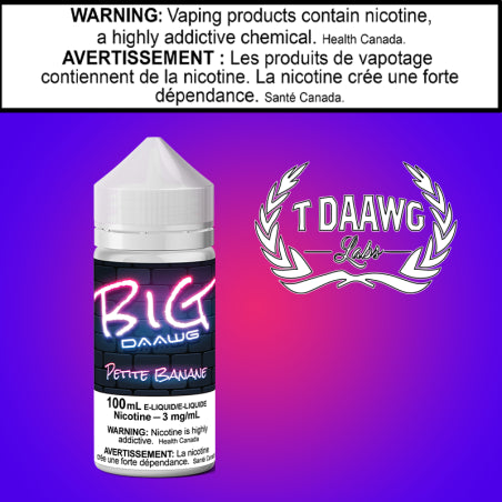 T Daawg - Big Daawg - Petite Banane - 100ml