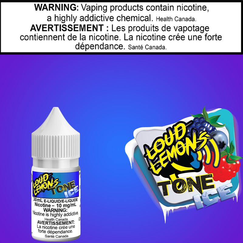 Loud Lemons - Tone Iced 30ml Salt