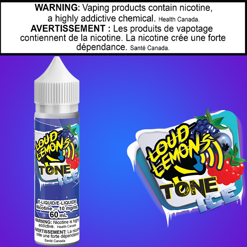 Loud Lemons - Tone ICED 60ml Salt