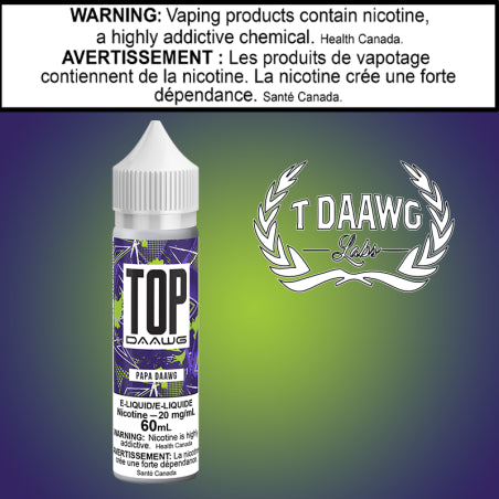 T Daawg - Top Daawg Papa Daawg 60ml Salt