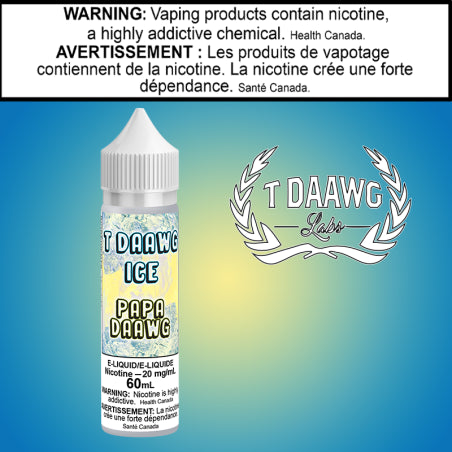 T Daawg Ice - Papa Daawg Iced 60ml Salt