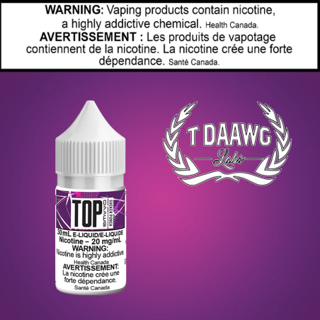 T Daawg - Top Daawg Sucker Punch 30ml Salt