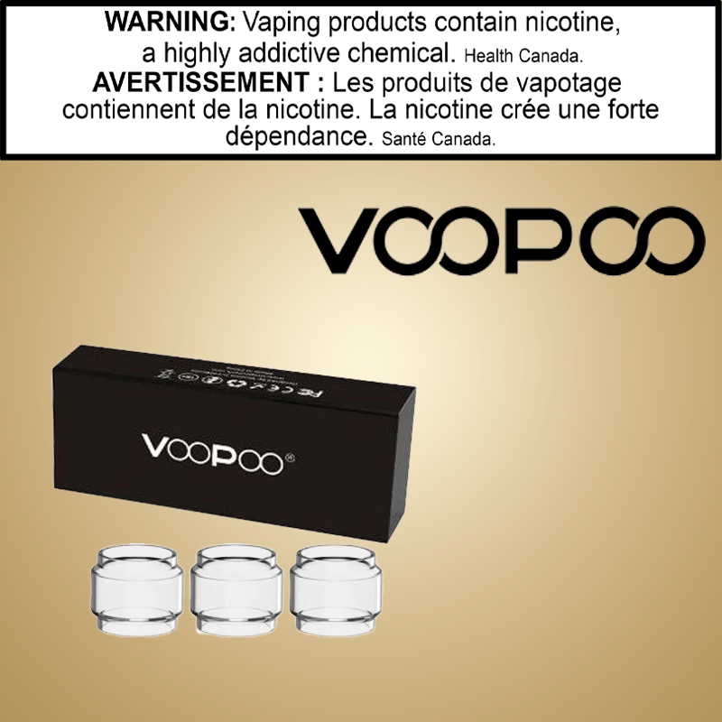 Voopoo - Uforce Glass Tube 55ml 3 Pc