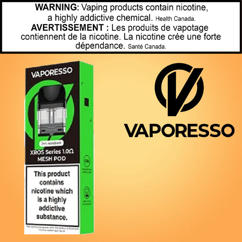 VAPORESSO - XROS SERIES - REPLACEMENT POD (4 PACK) - CRC